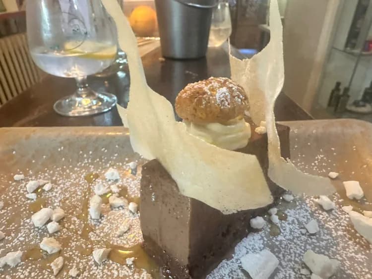 « Bonnet » Piemontese  au chocolat et amaretto